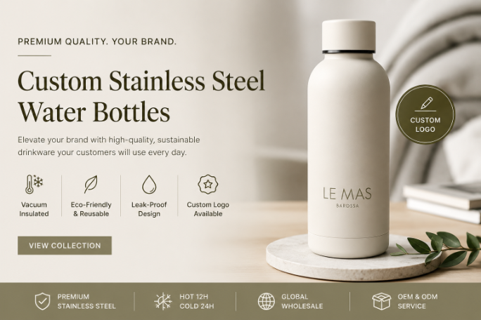 Why Custom Stainless Steel Water Bottles Are Becoming Essential for Premium Wine & Lifestyle Brands