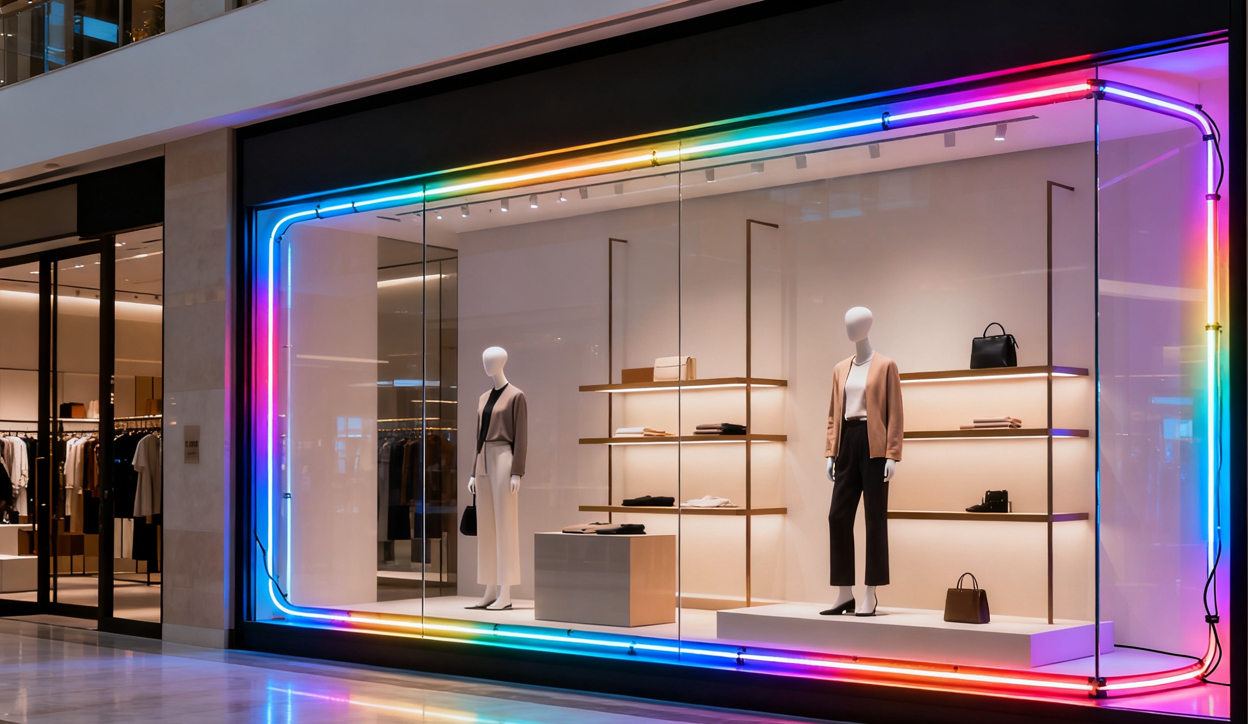 Applications of RGB+IC magic pixel addressable LED strip