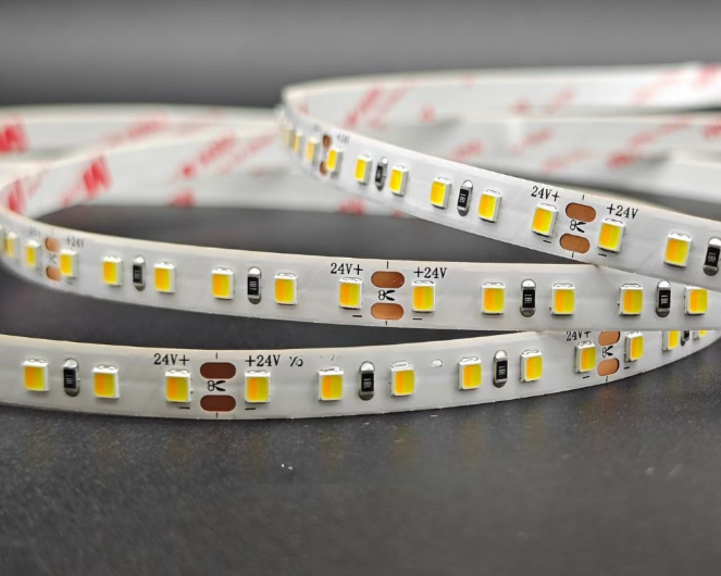hot sell! 20m without voltage drop CCT dual white LED strip