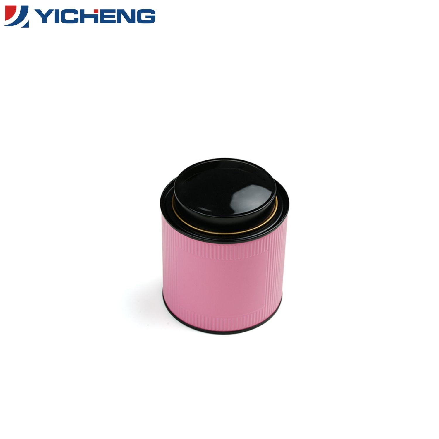 Pink Double Lid Canister - Keeps Tea, Coffee, Snacks Fresh