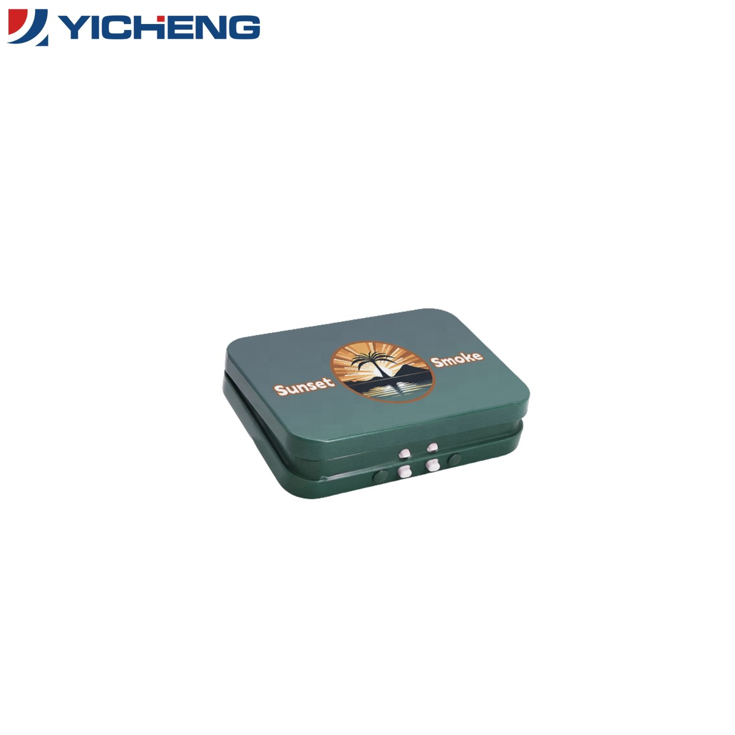 Child Resistant Tin Box - Sealed Storage Container - Pills/Candies/Small Items
