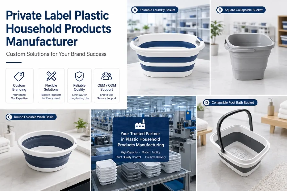Private Label Plastic Household Products Manufacturer
