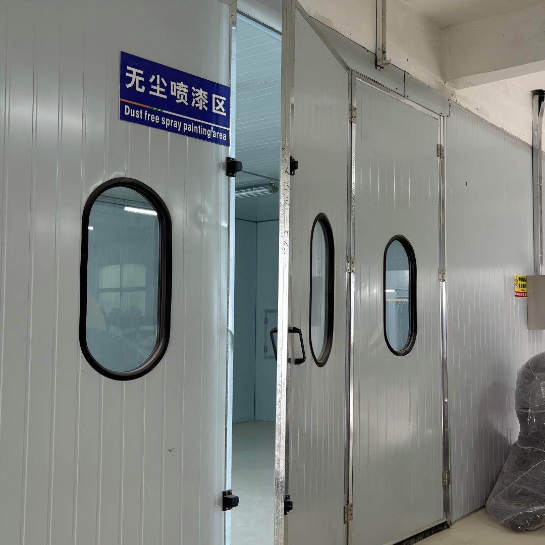 Dust-Free Spray Painting Area