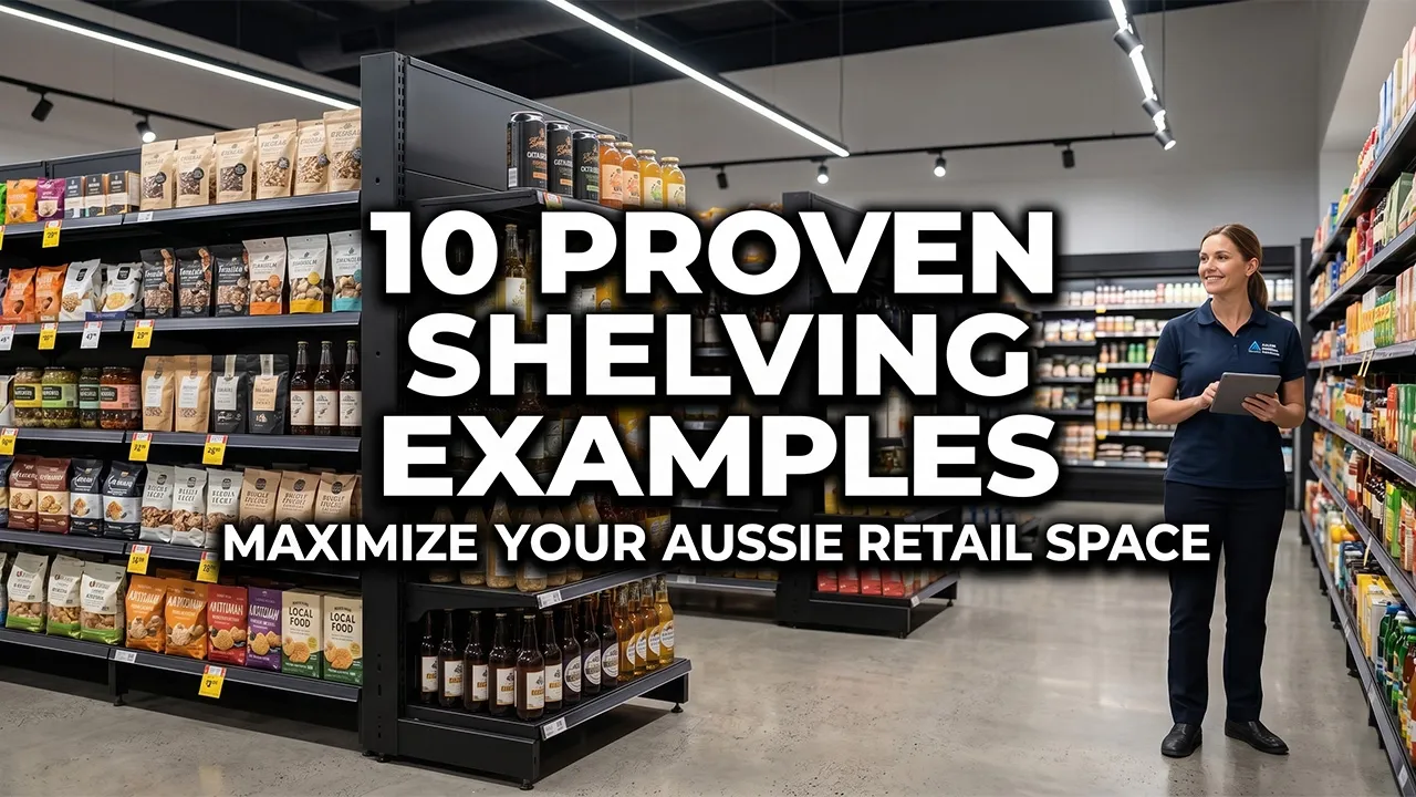 Modern Australian supermarket