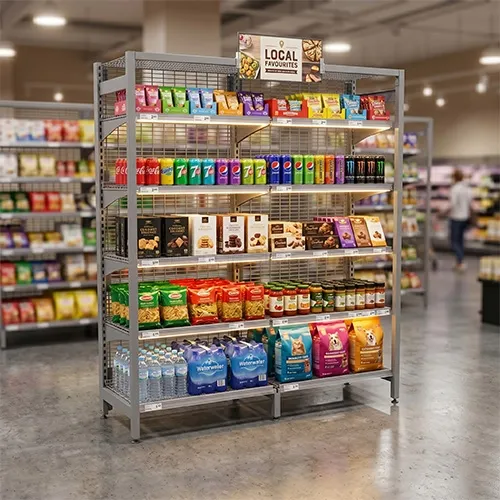 Heavy-Duty Australian Standard Outrigger Wall Shelving