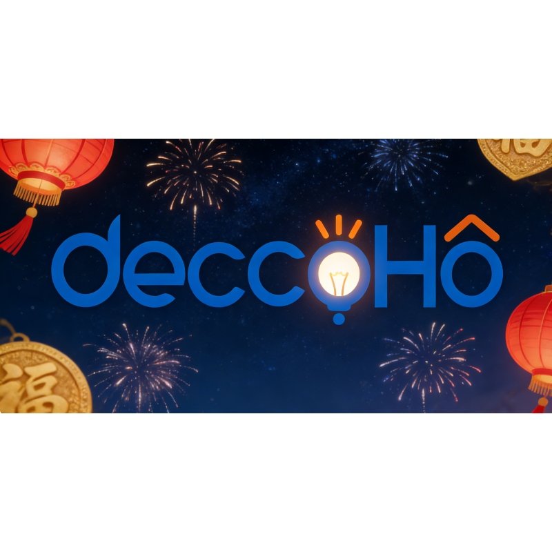 Happy Lunar New Year's Eve from Deccoho team