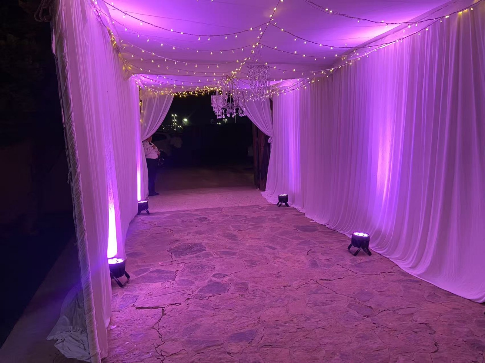 Outdoor Event Lighting 101: Why IP65 Rated Battery Par Lights are Non-Negotiable