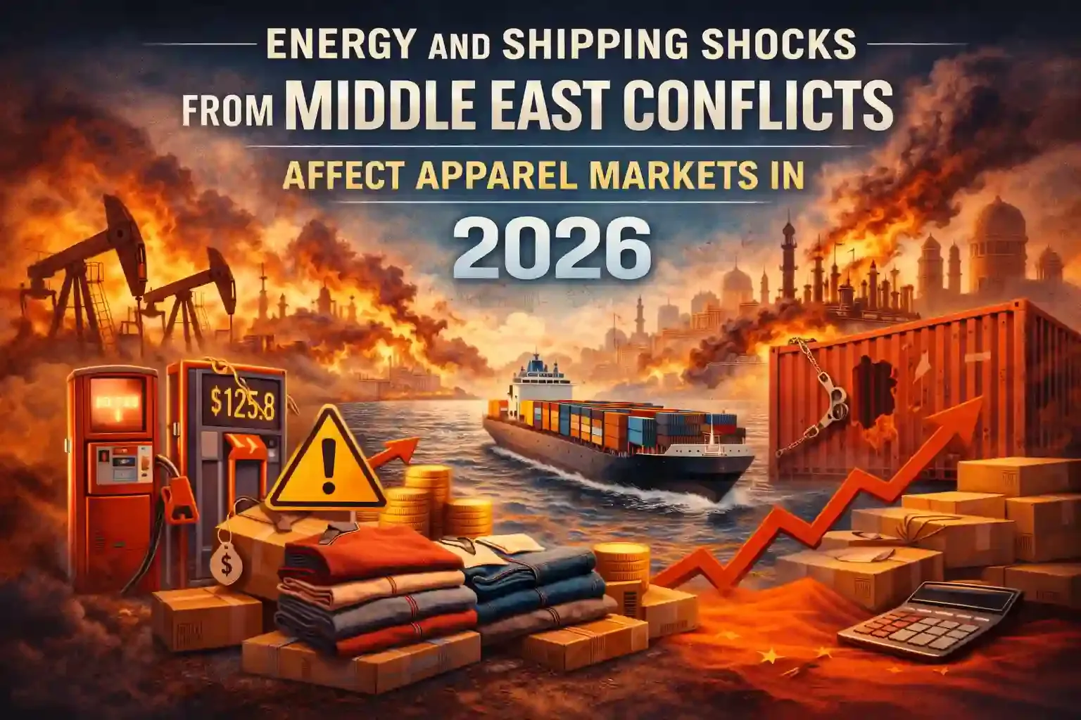Energy and Shipping Shocks from Middle East Conflicts Affect Apparel Markets in 2026