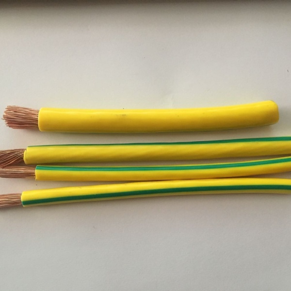 10mm2,16mm2,25mm2,35mm2,Yellow/Green Copper Flexible Grounding Earth Cable 450/750V