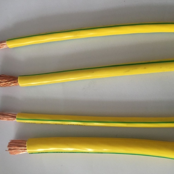 10mm2,16mm2,25mm2,35mm2,Yellow/Green Copper Flexible Grounding Earth Cable 450/750V
