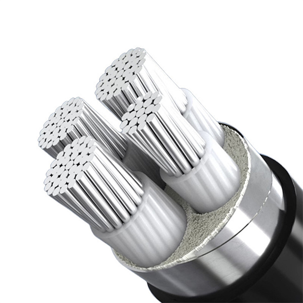 3*185mm2 Aluminum Alloy XLPE/PVC AC electrical cable 8.7/15KV industry application