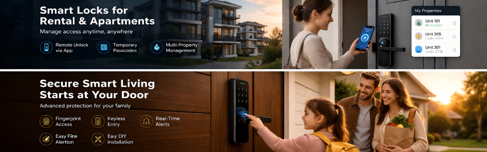 Smart Locks for Rental & Apartments