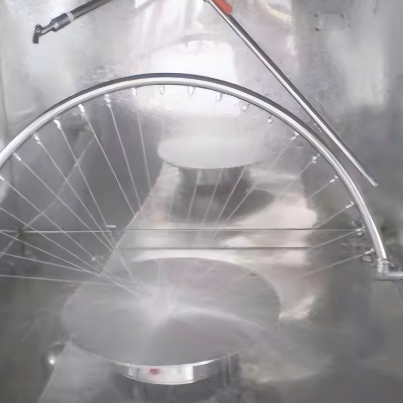 ipx34 waterproof test equipment swing tube test chamber