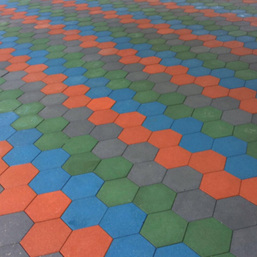 Hexagonal-rubber-floor-tiles6