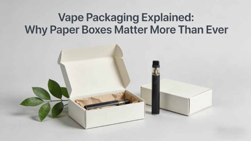 Vape Packaging Explained: Why Paper Boxes Matter More Than Ever