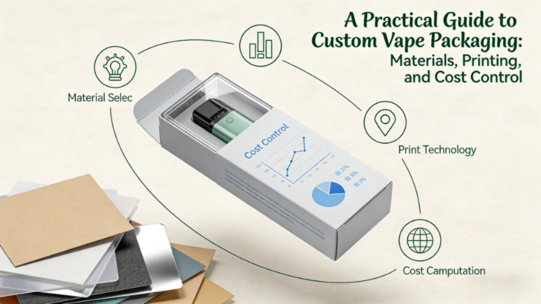 A Practical Guide to Custom Vape Packaging: Materials, Printing, and Cost Control