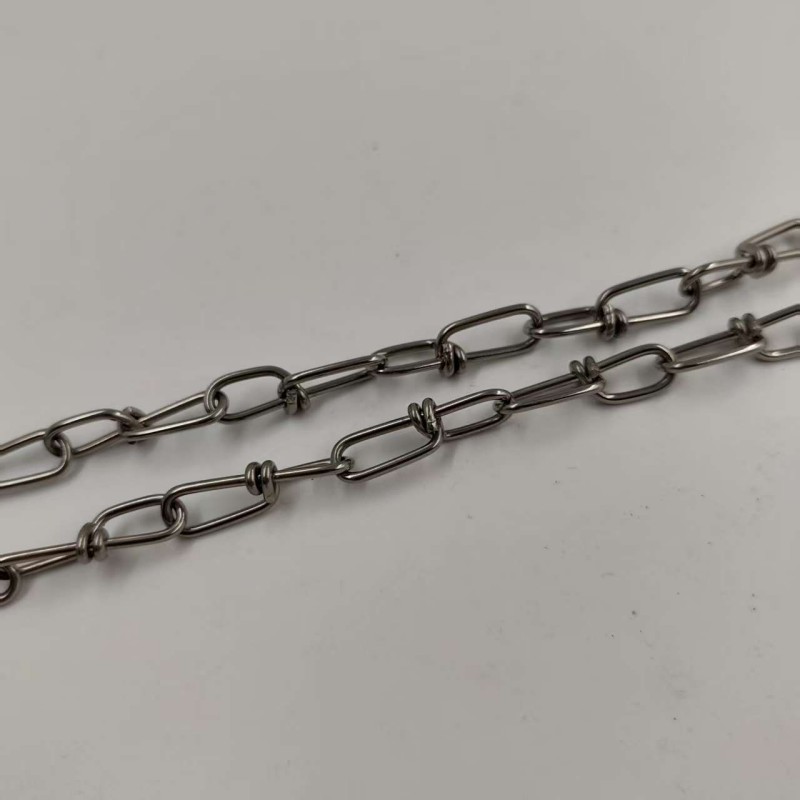 DIN5686 knotted chain weldless chain