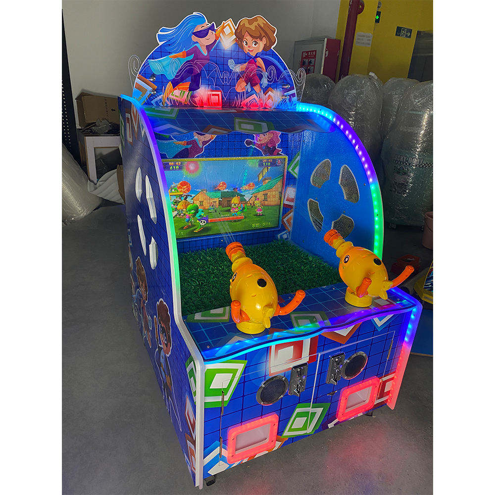 32-Inch Interactive Water Shooting Arcade Machine - Real Water Splash Video Game 6