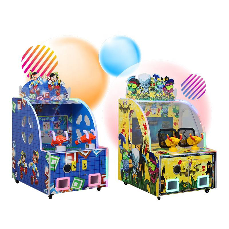 32-Inch Kids Ball Shooting Arcade Game - Interactive Physical Ball Popper Machine 5