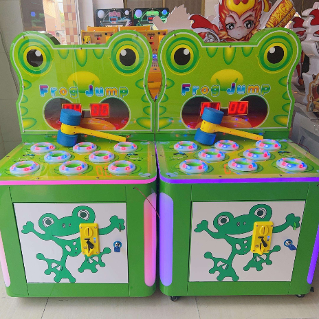 Classic Whack-a-Mole Arcade Game - Interactive Hammer Machine for Kids 2