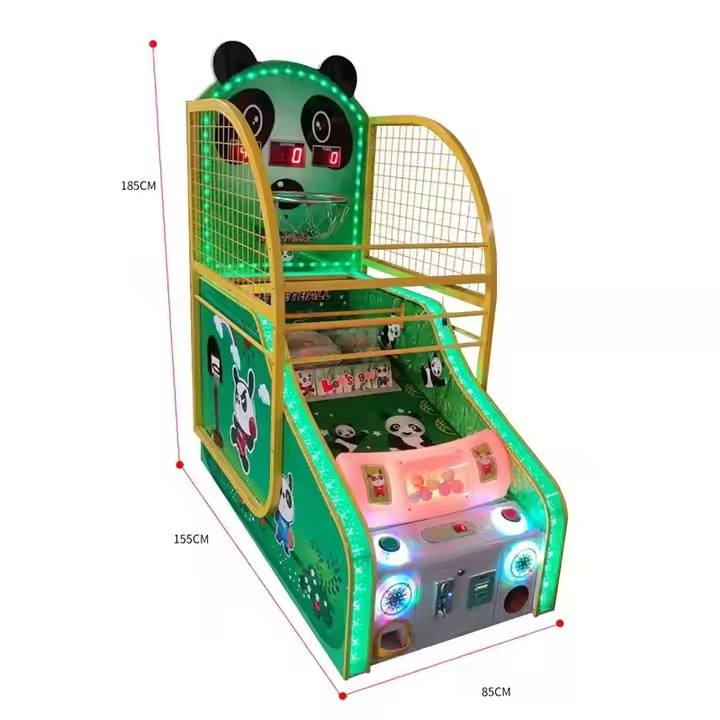 Small Cute Shape Coin-Operated Arcade Basketball Machine for Children Over 6 Years 110-240V 4