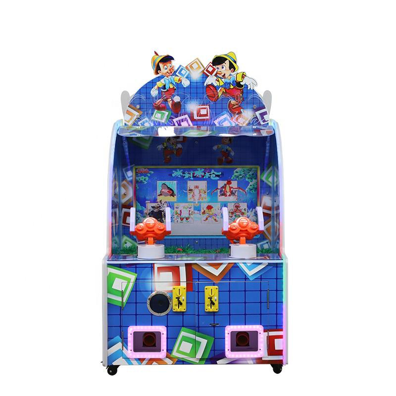 32-Inch Kids Ball Shooting Arcade Game - Interactive Physical Ball Popper Machine 4
