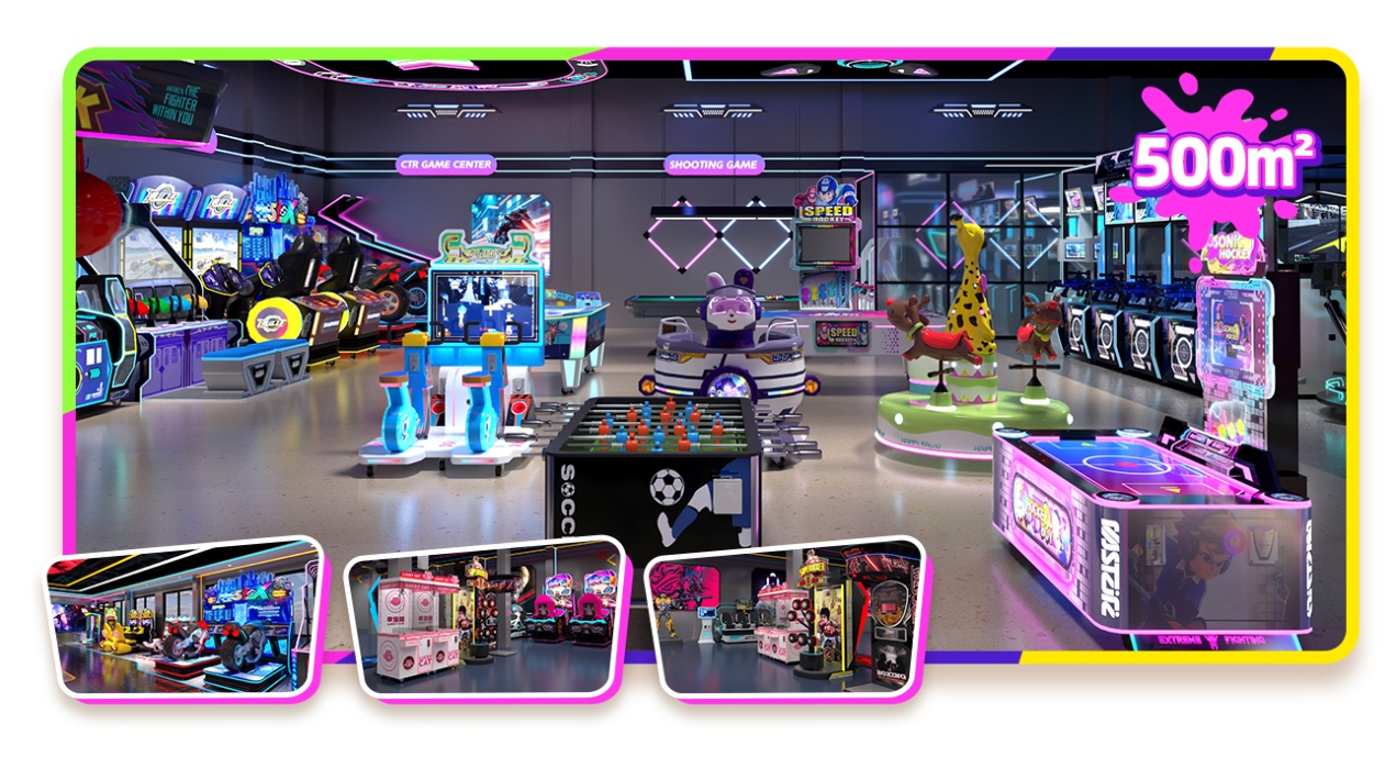 Game Zone in 500m2