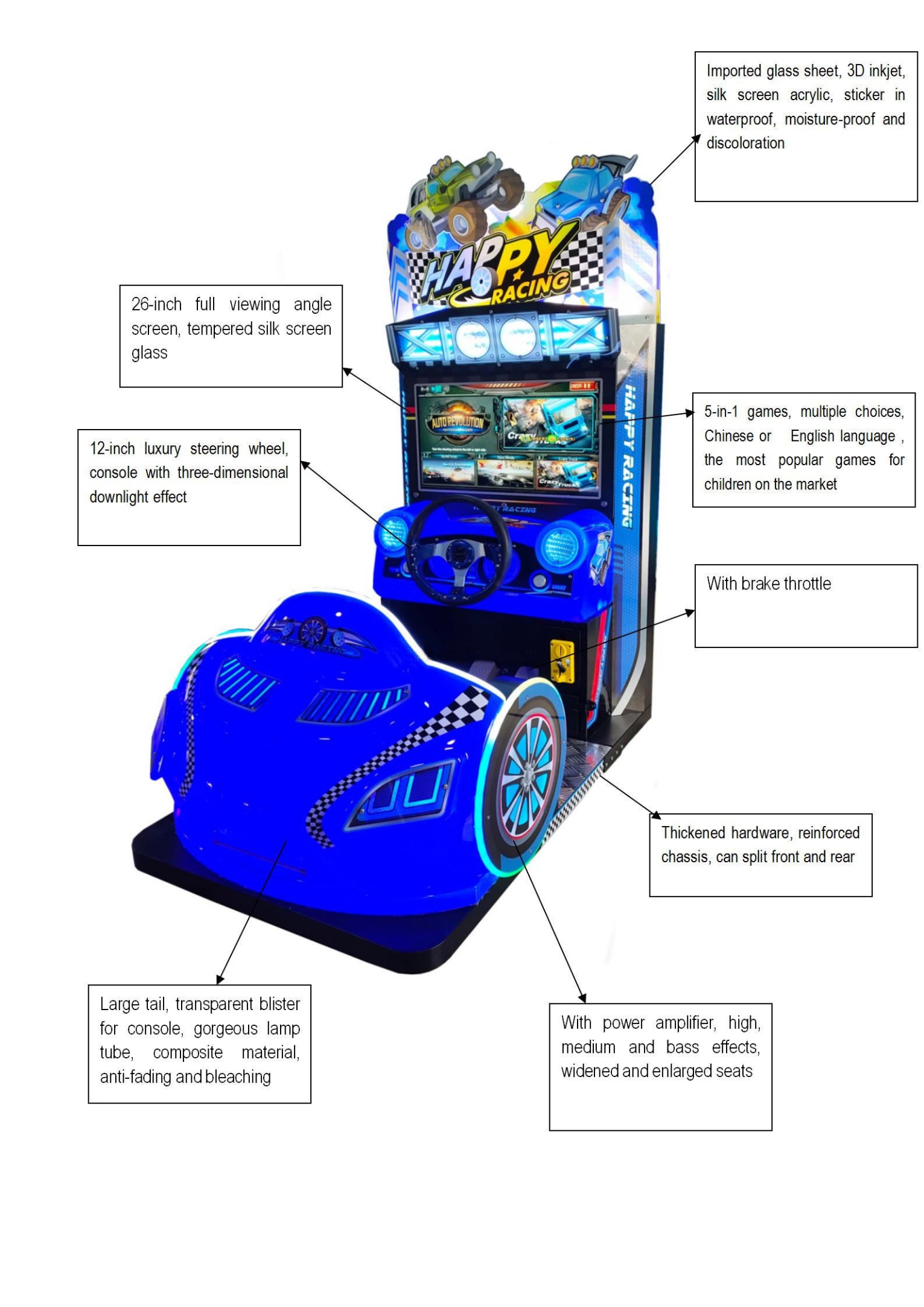 Kids Arcade Kart Racing Simulator - Realistic Driving Experience for Children 5
