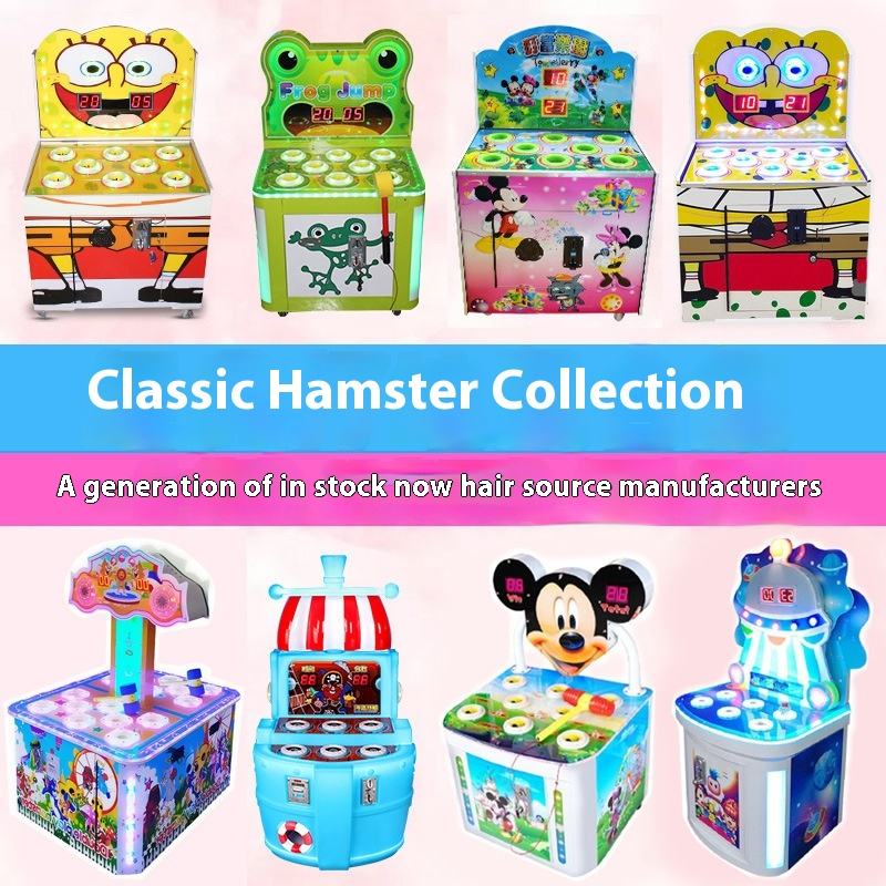 Classic Whack-a-Mole Arcade Game - Interactive Hammer Machine for Kids 5