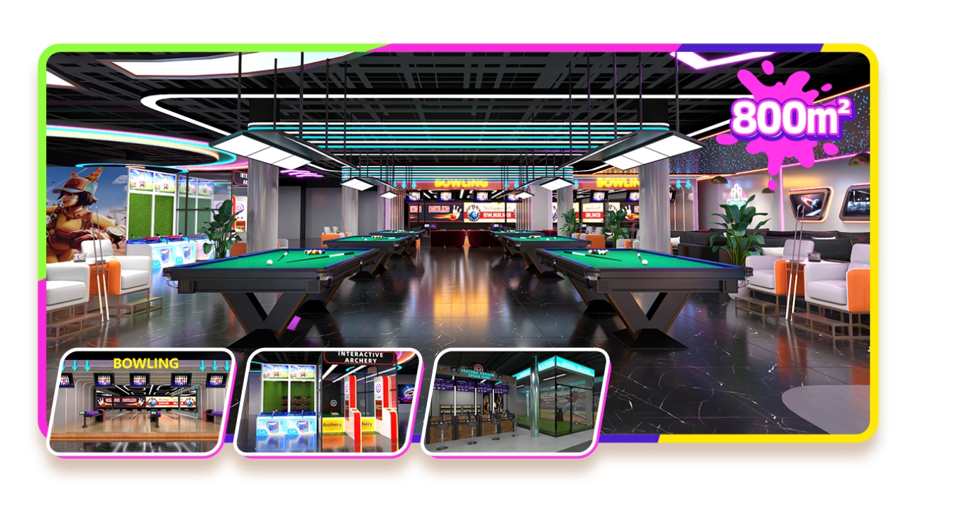 digital sports in 800m2