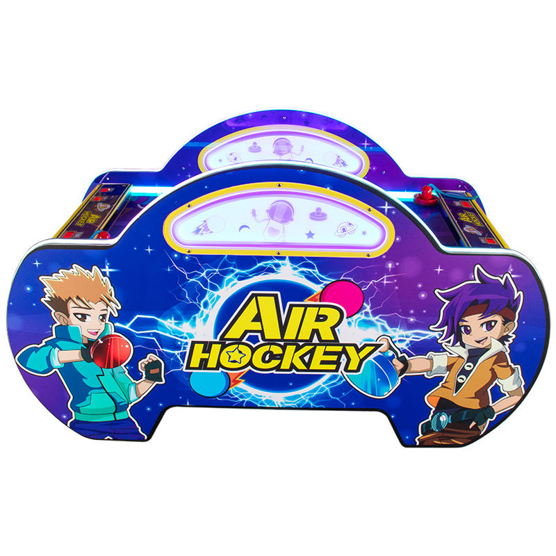 Commercial Kids Air Hockey Table - High-Speed Coin-Operated Arcade Game 2