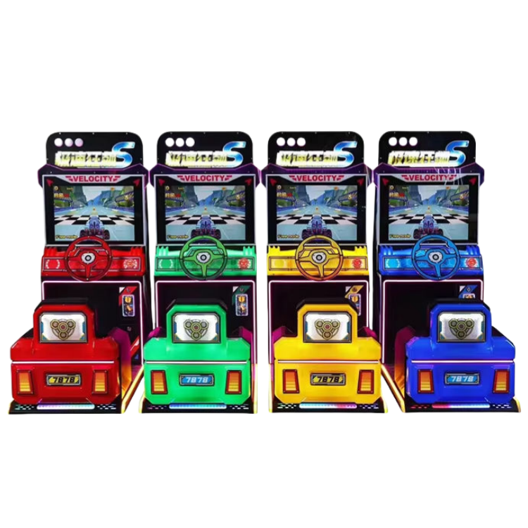 Interactive Motion Kids Racing Machine - 3D Car Driving Arcade Game 3