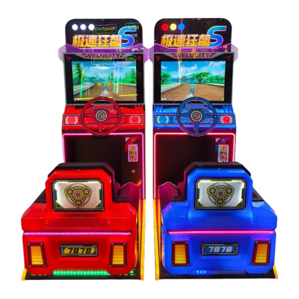 Interactive Motion Kids Racing Machine - 3D Car Driving Arcade Game 2