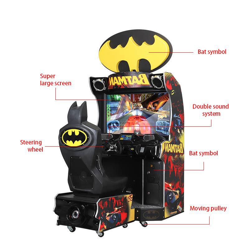 Batman Arcade Racing Simulator DC Comics Driving Machine 2