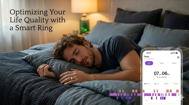 The Secret of Deep Sleep: Optimizing Your Life Quality with a Smart Ring