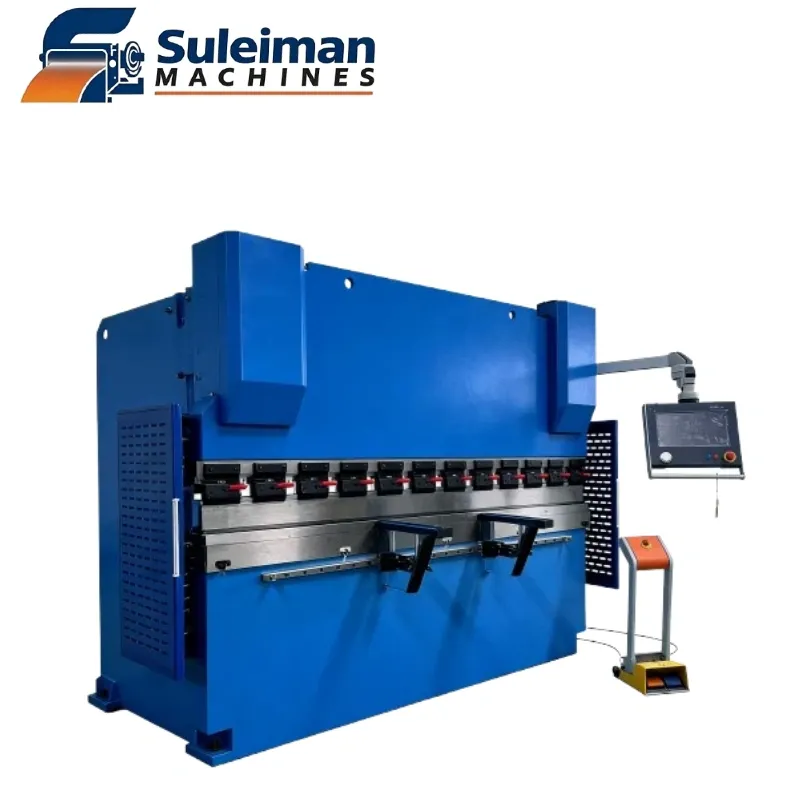 Large scale heavy duty CNC press brake with advanced touch screen control