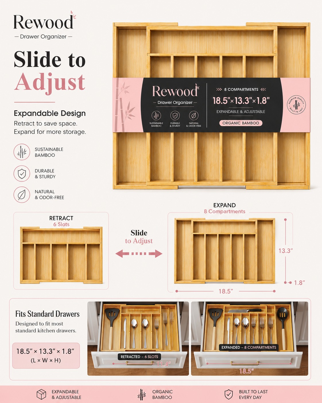 bamboo-expandable-drawer-organizer-dimensions-6-to-8-compartments