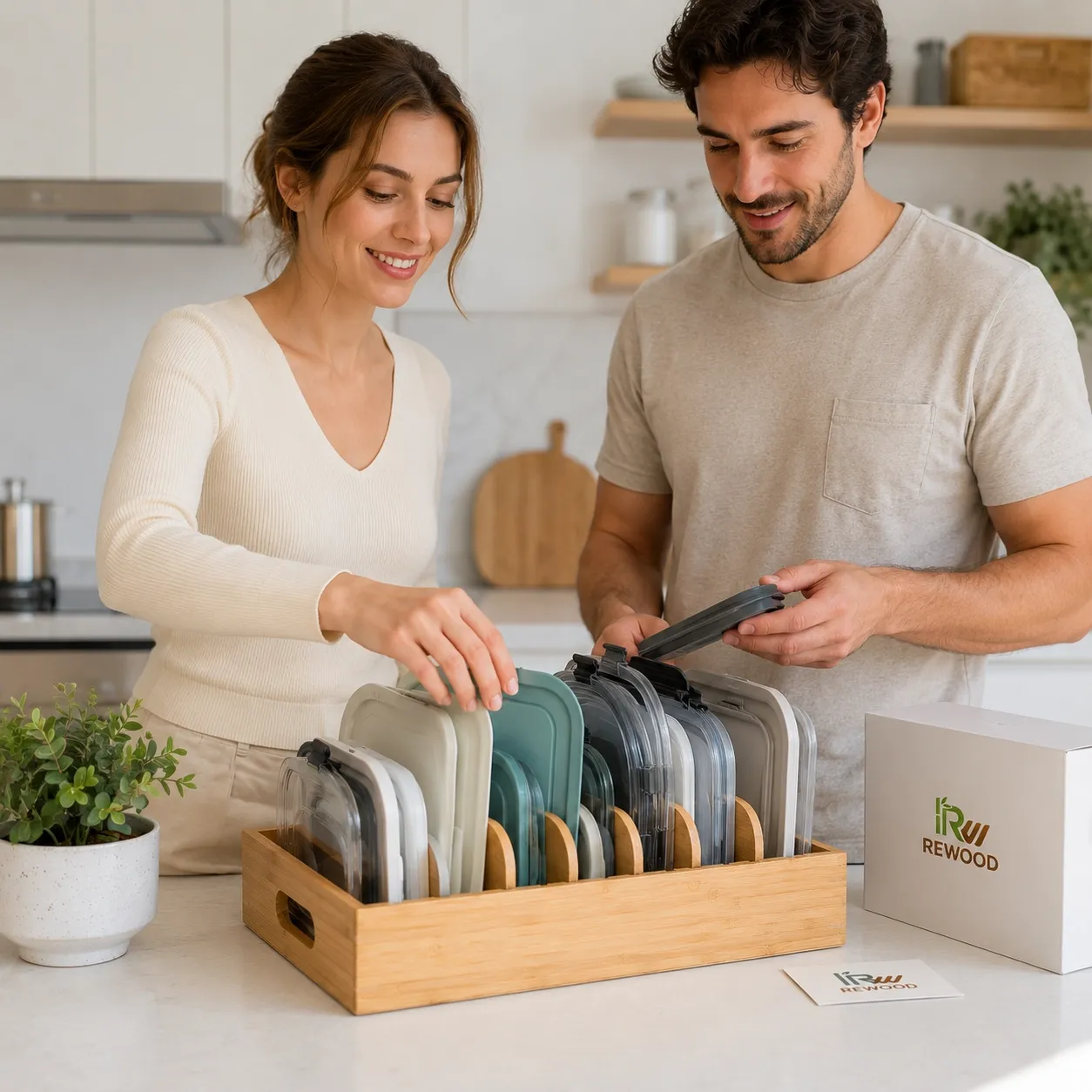 bamboo-food-container-lid-organizer-family-kitchen-scene