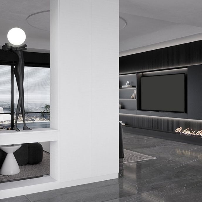 65 inch wall mounted dummy TV for luxury furniture showroom display