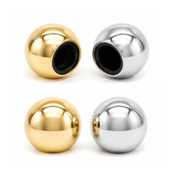Round Ball Shape Zamac Perfume Cap