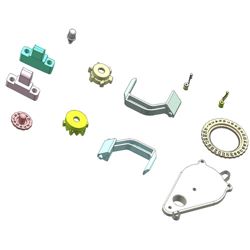 12-Component Family Mold Case Study for a Precision Mechanical Assembly | Jeancen Mold