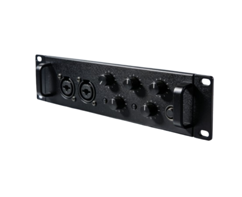 Black Powder Coated Aluminum Front Panel for Audio Equipment-1