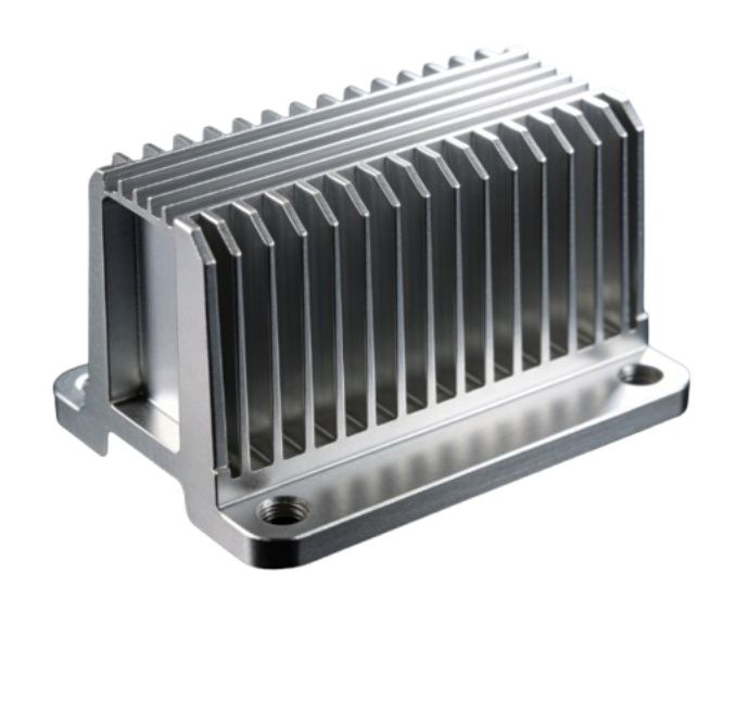 Custom Anodized Aluminum 6061 Heatsink for Electronic Enclosure-1