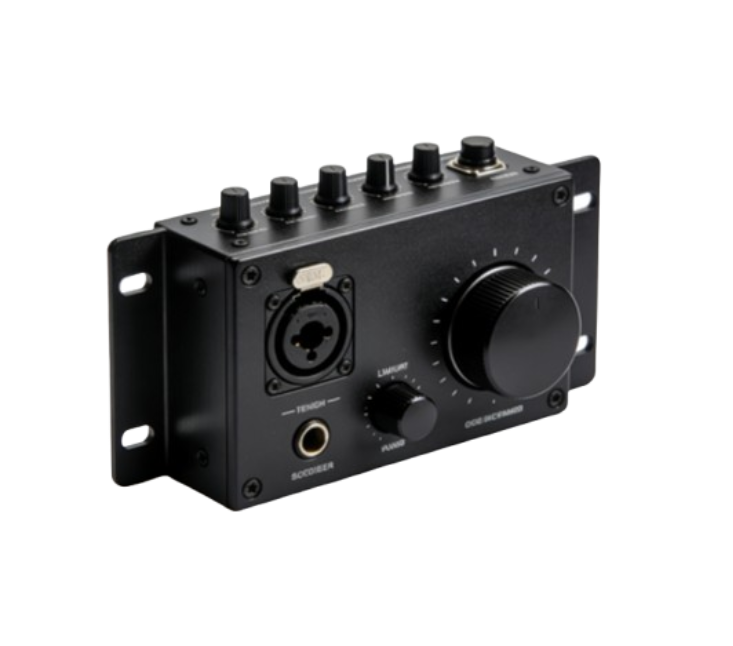 Black Powder Coated Aluminum Front Panel for Audio Equipment-3