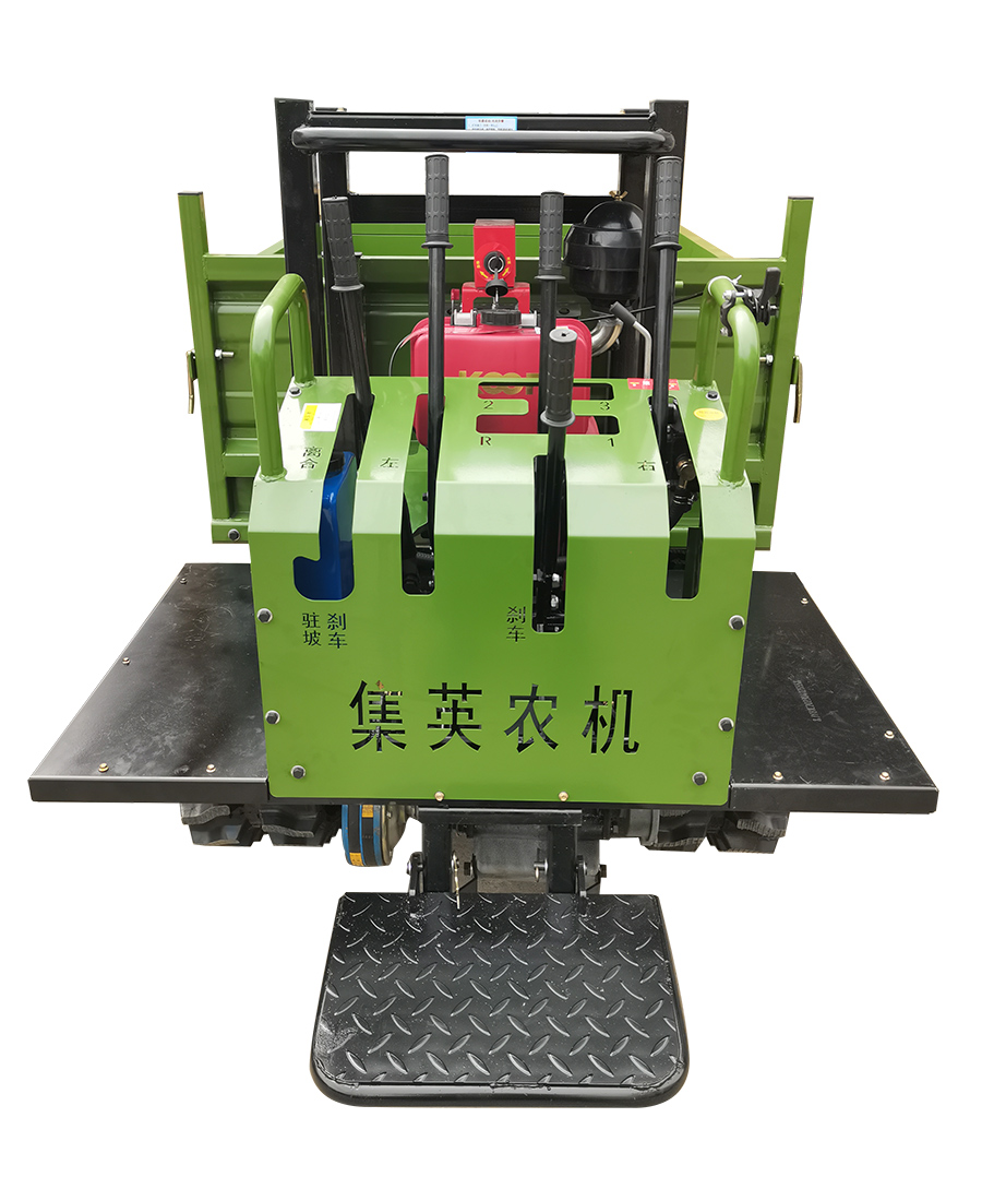 1000-5Robust crawler transporter on rugged terrain, max 2 ton overload tracked dumper for tough jobs