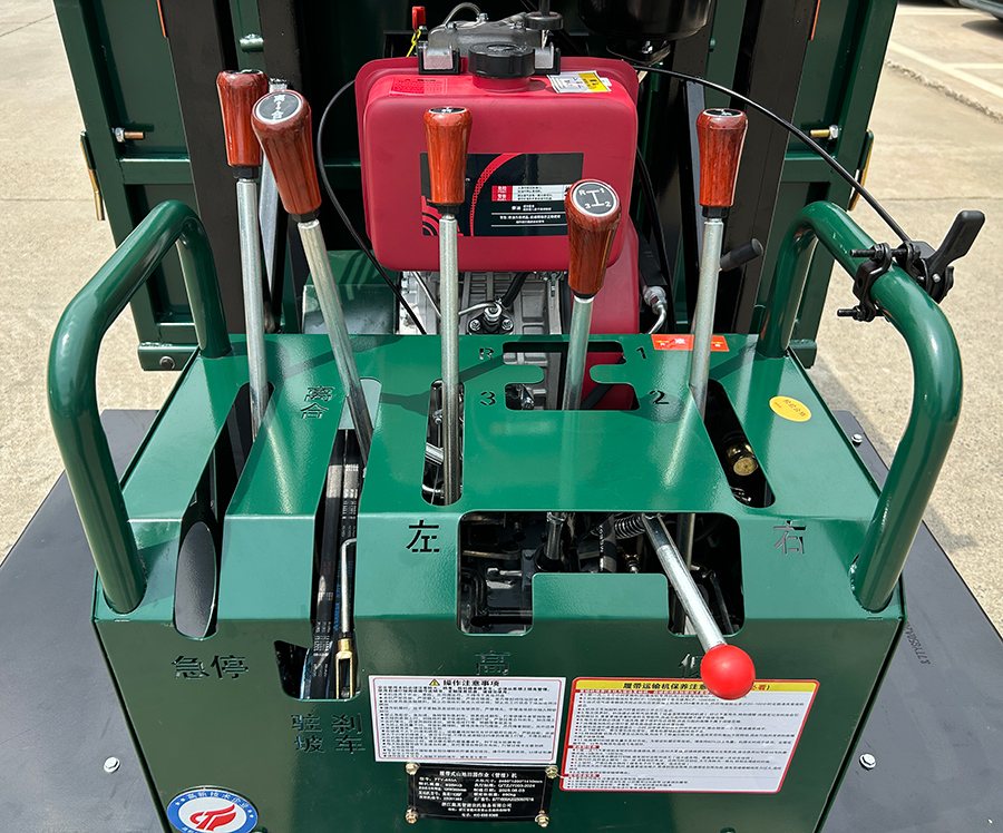 1100-81.5 ton capacity self-loading crawler dumper in farm setting, tracked carrier for heavy loads