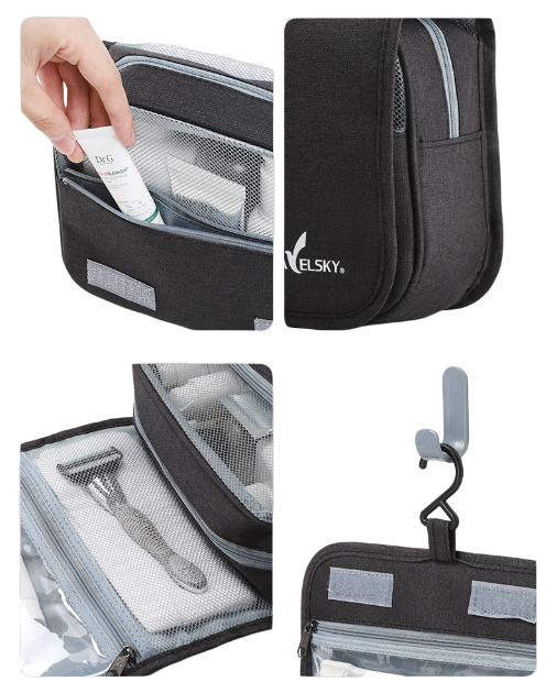 Custom Travel Cosmetic Makeup Bag Wholesale | Logo Beauty Bag