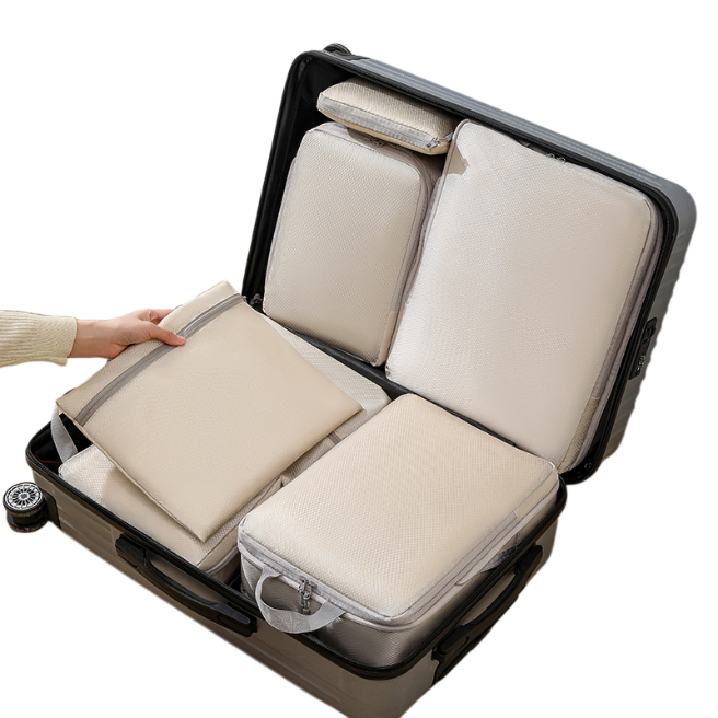 Wholesale Custom Logo Travel Packing Cubes | Storage Bag Set
