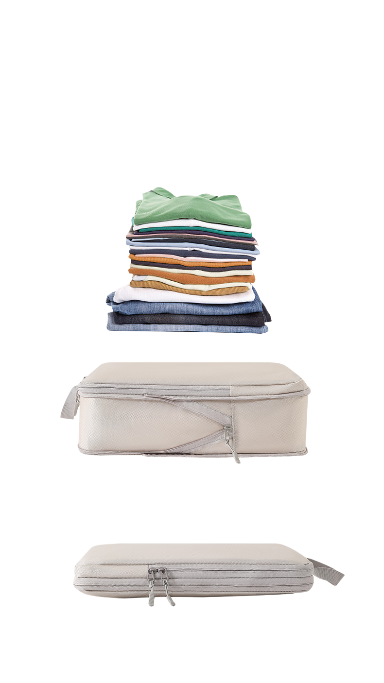 Wholesale Custom Logo Travel Packing Cubes | Storage Bag Set