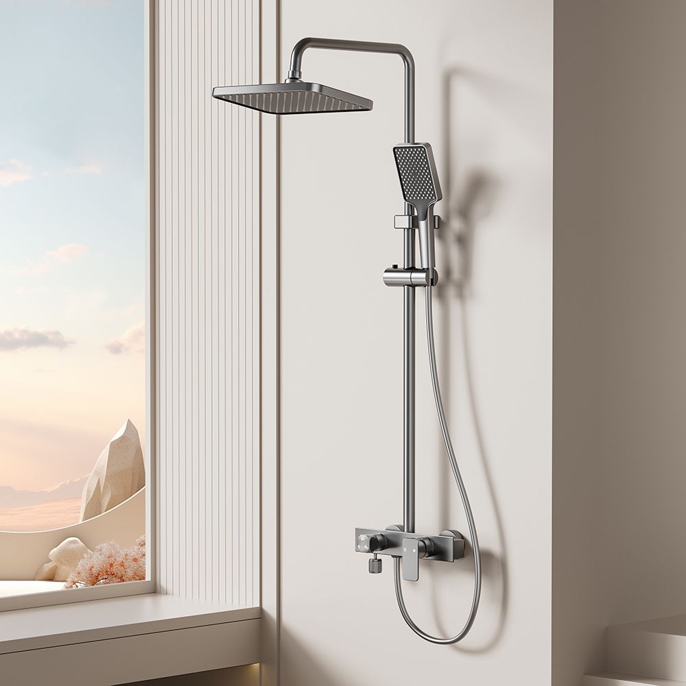 This premium shower set delivers a spa-like bathing experience with three versatile water functions, including a luxurious rainfall shower. Designed for high-end bathrooms, it blends elegant aesthetics, durable7